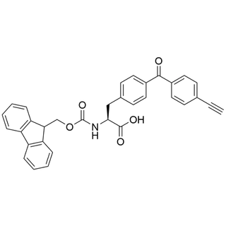 (S)-2-((((9H-Fluoren-9-yl)methoxy)carbonyl)amino)-3-(4-(4-ethynylbenzoyl)phenyl)propanoic acid