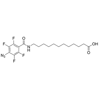 12-(4-azido-2,3,5,6-tetrafluorobenzamido)dodecanoic acid