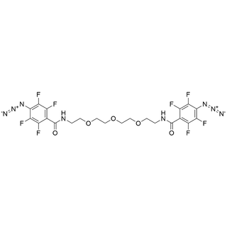 N,N'-(((oxybis(ethane-2,1-diyl))bis(oxy))bis(ethane-2,1-diyl))bis(4-azido-2,3,5,6-tetrafluorobenzamide)