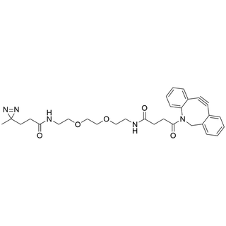 3-(3-methyl-3H-diazirin-3-yl)propanamide-PEG2-DBCO
