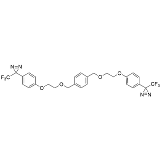1,4-bis((2-(4-(3-(trifluoromethyl)-3H-diazirin-3-yl)phenoxy)ethoxy)methyl)benzene