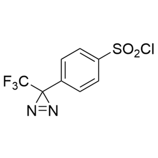 4-(3-(trifluoromethyl)-3H-diazirin-3-yl)benzenesulfonyl chloride