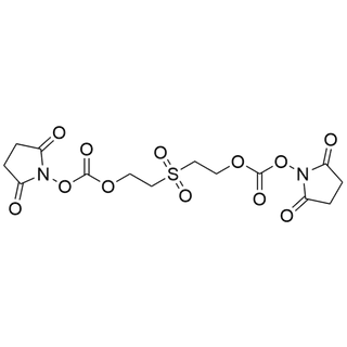 bis(2,5-dioxopyrrolidin-1-yl) (sulfonylbis(ethane-2,1-diyl)) bis(carbonate)