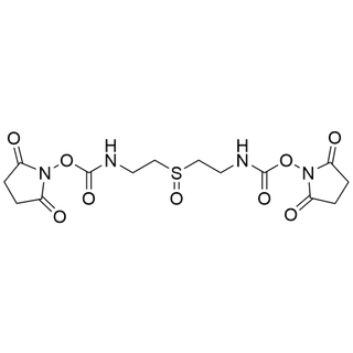 bis(2,5-dioxopyrrolidin-1-yl) (sulfinylbis(ethane-2,1-diyl))dicarbamate