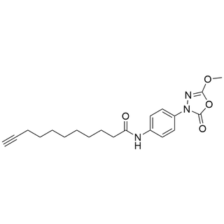 N-(4-(5-methoxy-2-oxo-1,3,4-oxadiazol-3(2H)-yl)phenyl)undec-10-ynamide