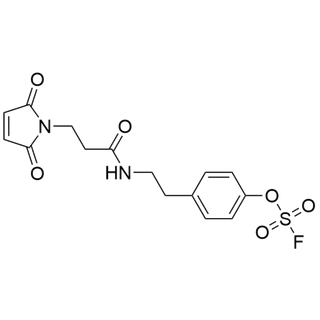 4-(2-(3-(2,5-dioxo-2,5-dihydro-1H-pyrrol-1-yl)propanamido)ethyl)phenyl sulfurofluoridate