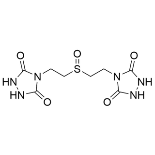 4,4'-(sulfinylbis(ethane-2,1-diyl))bis(1,2,4-triazolidine-3,5-dione)