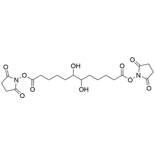 bis(2,5-dioxopyrrolidin-1-yl) 6,7-dihydroxydodecanedioate