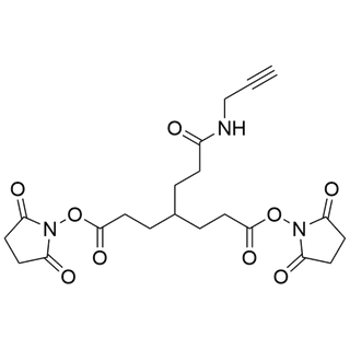bis(2,5-dioxopyrrolidin-1-yl) 4-(3-oxo-3-(prop-2-yn-1-ylamino)propyl)heptanedioate