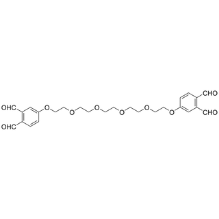 4,4'-((3,6,9,12-tetraoxatetradecane-1,14-diyl)bis(oxy))diphthalaldehyde
