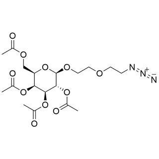 β-D-tetraacetylgalactopyranoside-PEG1-N3 