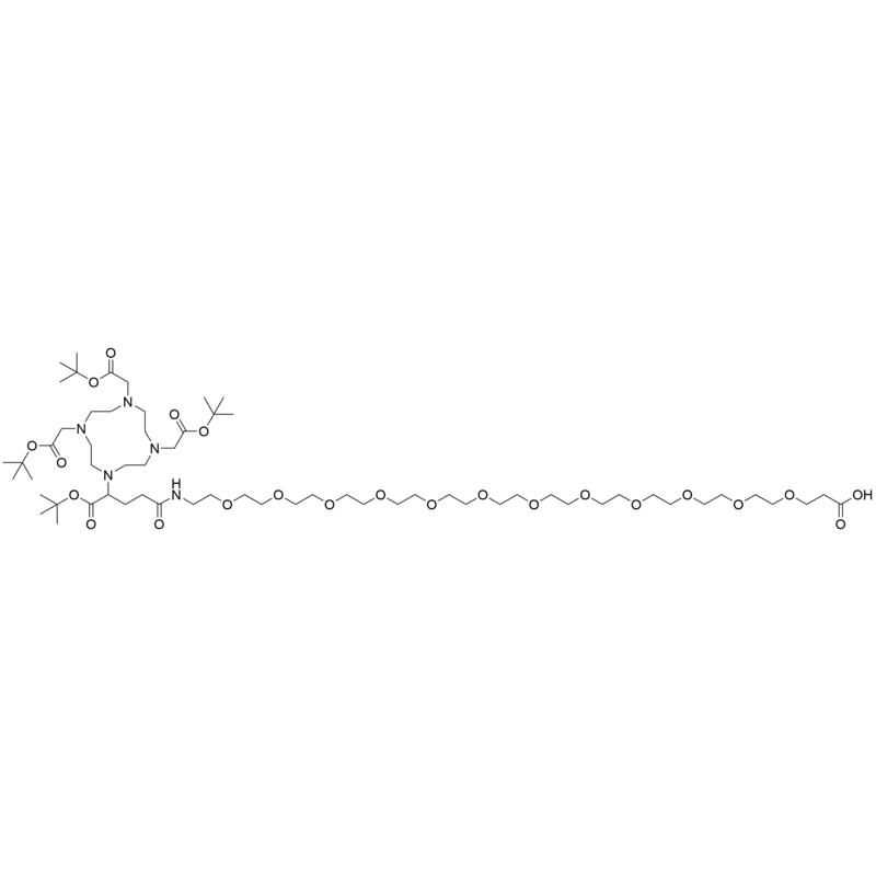 DOTA-GA(tBu)4-PEG12-Acid