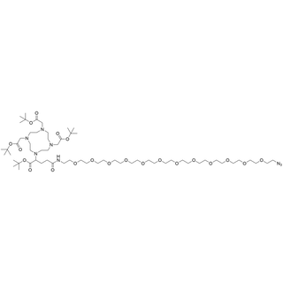 DOTA-GA(tBu)4-PEG12-Azide