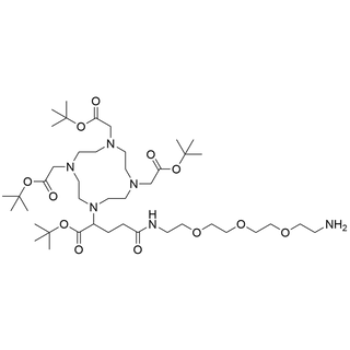 DOTA-GA(tBu)4-PEG3-Amine