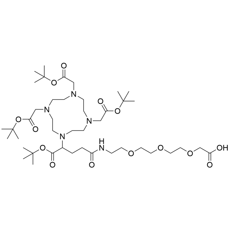 DOTA-GA(tBu)4-PEG3-CH2COOH