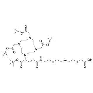 DOTA-GA(tBu)4-PEG3-CH2COOH