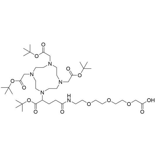 DOTA-GA(tBu)4-PEG3-CH2COOH