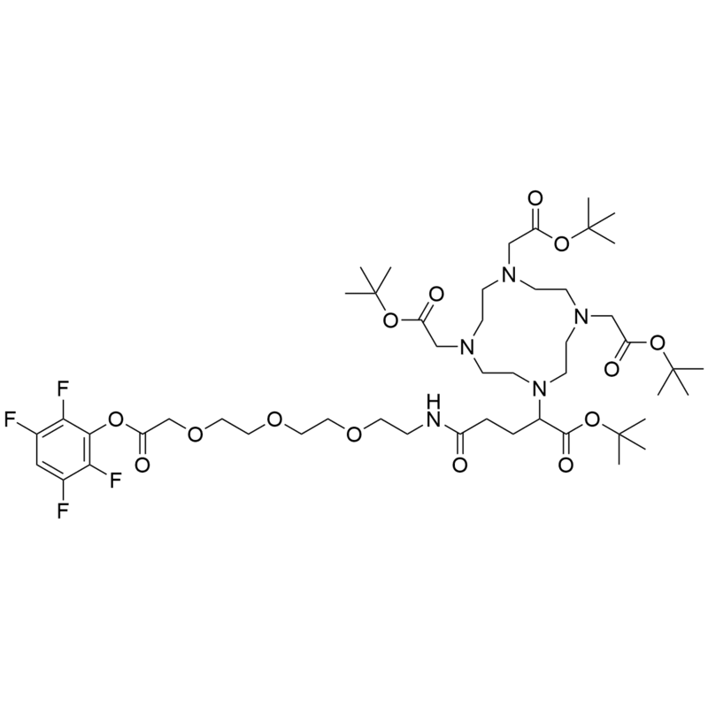 DOTA-GA(tBu)4-PEG3-CH2COOH TFP Ester