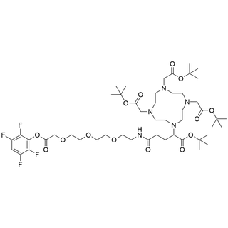DOTA-GA(tBu)4-PEG3-CH2COOH TFP Ester