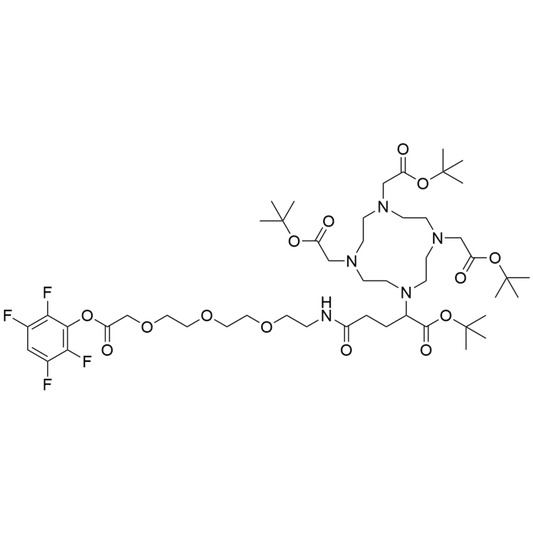 DOTA-GA(tBu)4-PEG3-CH2COOH TFP Ester