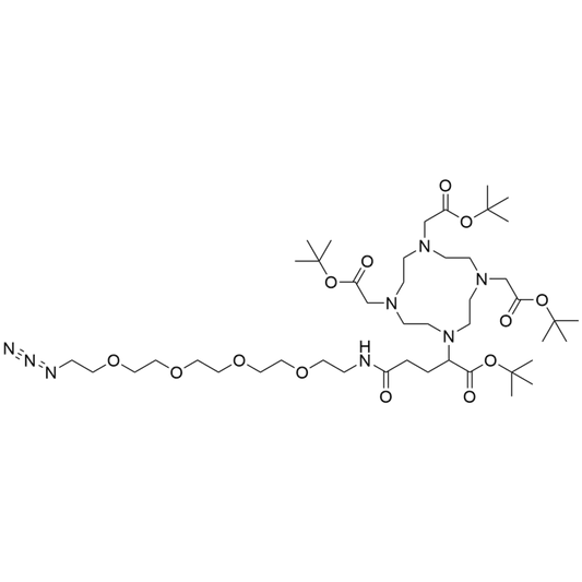 DOTA-GA(tBu)4-PEG4-Azide