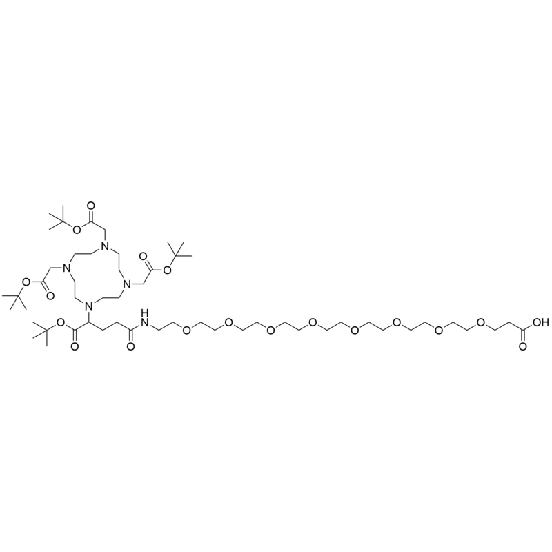 DOTA-GA(tBu)4-PEG8-Acid