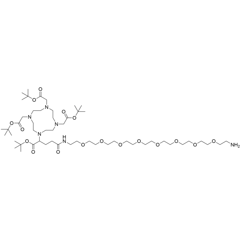 DOTA-GA(tBu)4-PEG8-Amine