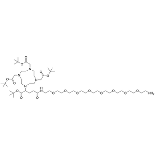 DOTA-GA(tBu)4-PEG8-Amine