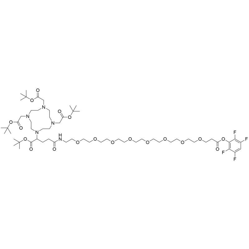 DOTA-GA(tBu)4-PEG8-TFP Ester