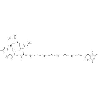 DOTA-GA(tBu)4-PEG8-TFP Ester