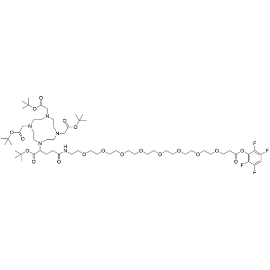 DOTA-GA(tBu)4-PEG8-TFP Ester