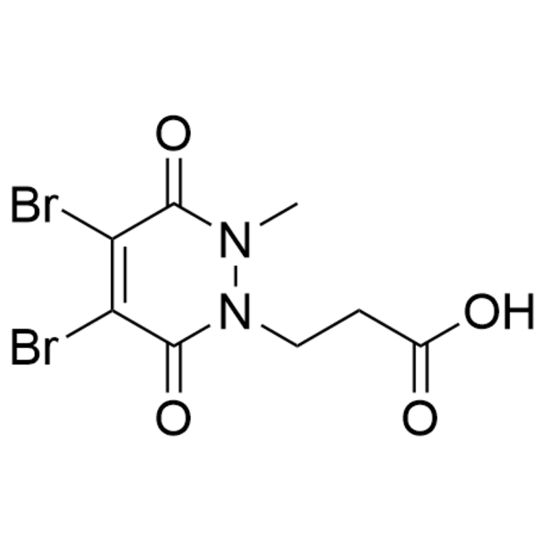 Dibromopyridazinediones-N-Methyl-N'-Propionaic Acid