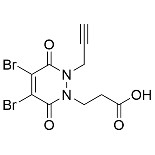 Dibromopyridazinediones-N-Propargyl-N'-Propionaic Acid