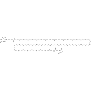 Mal-Amido-PEG44-Biotin