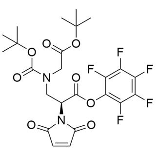 Mal-L-Dap(Boc, t-BuOAc)-Pfp Ester