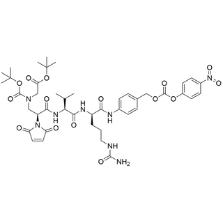 Mal-L-Dap(Boc, t-BuOAc)-Val-Cit-PAB-PNP