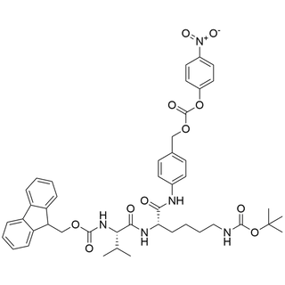 N-Fmoc-Val-Lys(Boc)-PAB-PNP