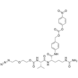 N-[[2-(2-Azidoethoxy)ethoxy]carbonyl]-Val-Cit-PAB-PNP