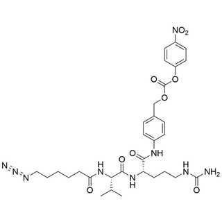 N-(6-Azido-1-oxohexyl)-Val-Cit-PAB-PNP