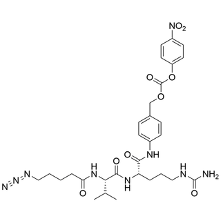 N-(6-Azido-1-oxopentyl)-Val-Cit-PAB-PNP