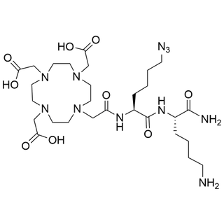 DOTA-Lys(N3)-Lys(NH2)-NH2-amide