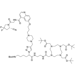 FAP-IN-2-triazole-Lys(NHBoc)-EN-DOTA-tris(t-Bu)-amide