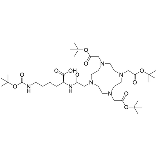 DOTA-tris(t-Bu)-amide-lys(NHBoc)-OH