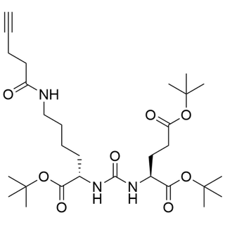 O-t-Bu-Lys(pent-4-ynamido) -di-O-t-butyl Glutamate Urea