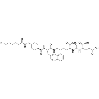 5-azidopentanamido Vipivotide tetraxetan Linker