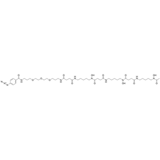 4-AzBA-PEG3-C3-Amido-Succ-DFOB