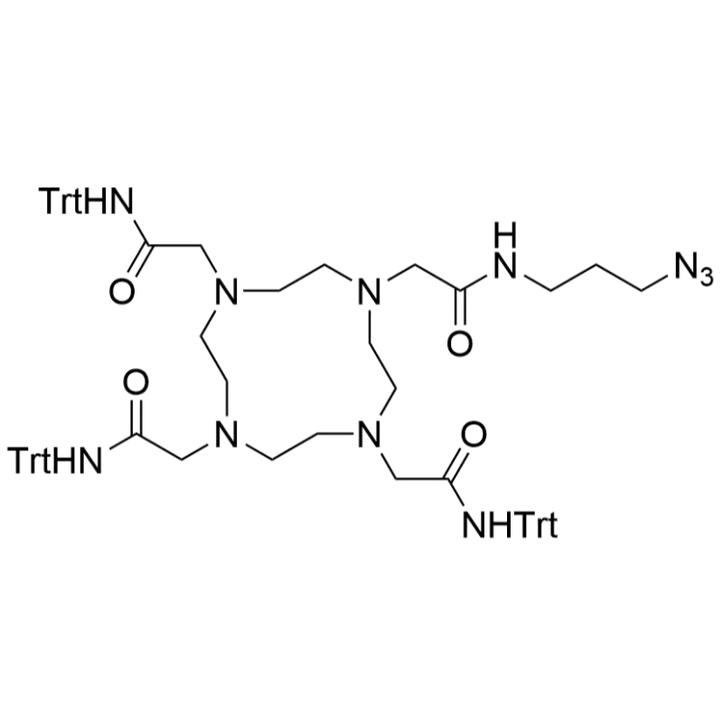 Dpta Rdc DOTA-tris(trityl amide)-(3-azidopropyl amide) | Precise PEG – Precise ...