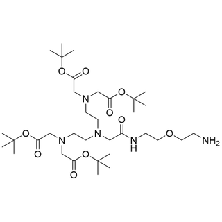 DTPA-tetra t-Bu ester-PEG1-NH2