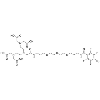 DTPA-PEG3-C3-amido-TFB-N3