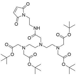 DTPA-tetra t-Bu ester-C2-Mal